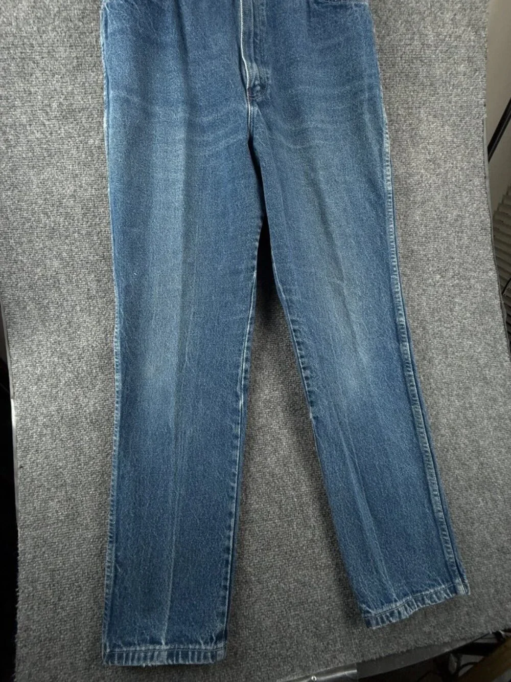 VTG Wrangler Scovill Misses Women Blue Denim Jeans USA Made MX319KA